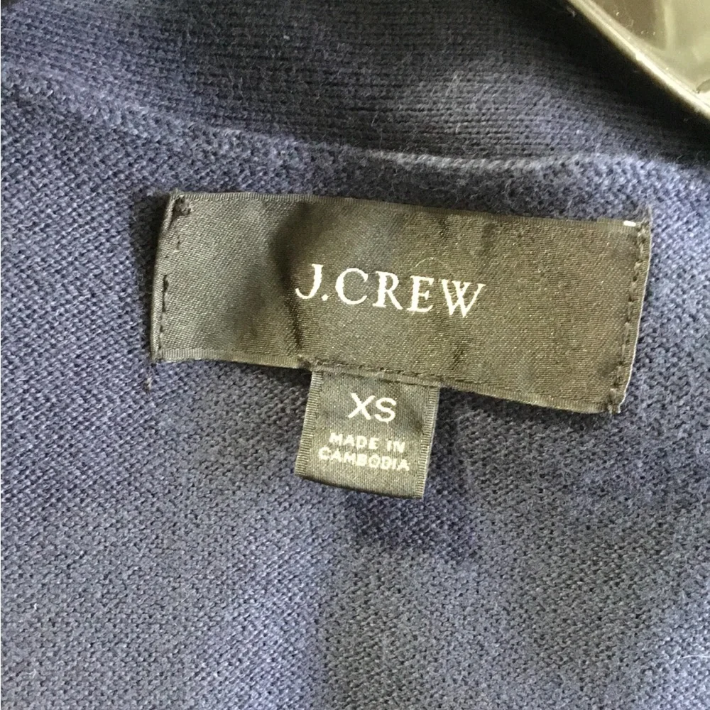 J. Crew Polka Dot V-Neck Cardigan NWOT - Picture 4 of 7